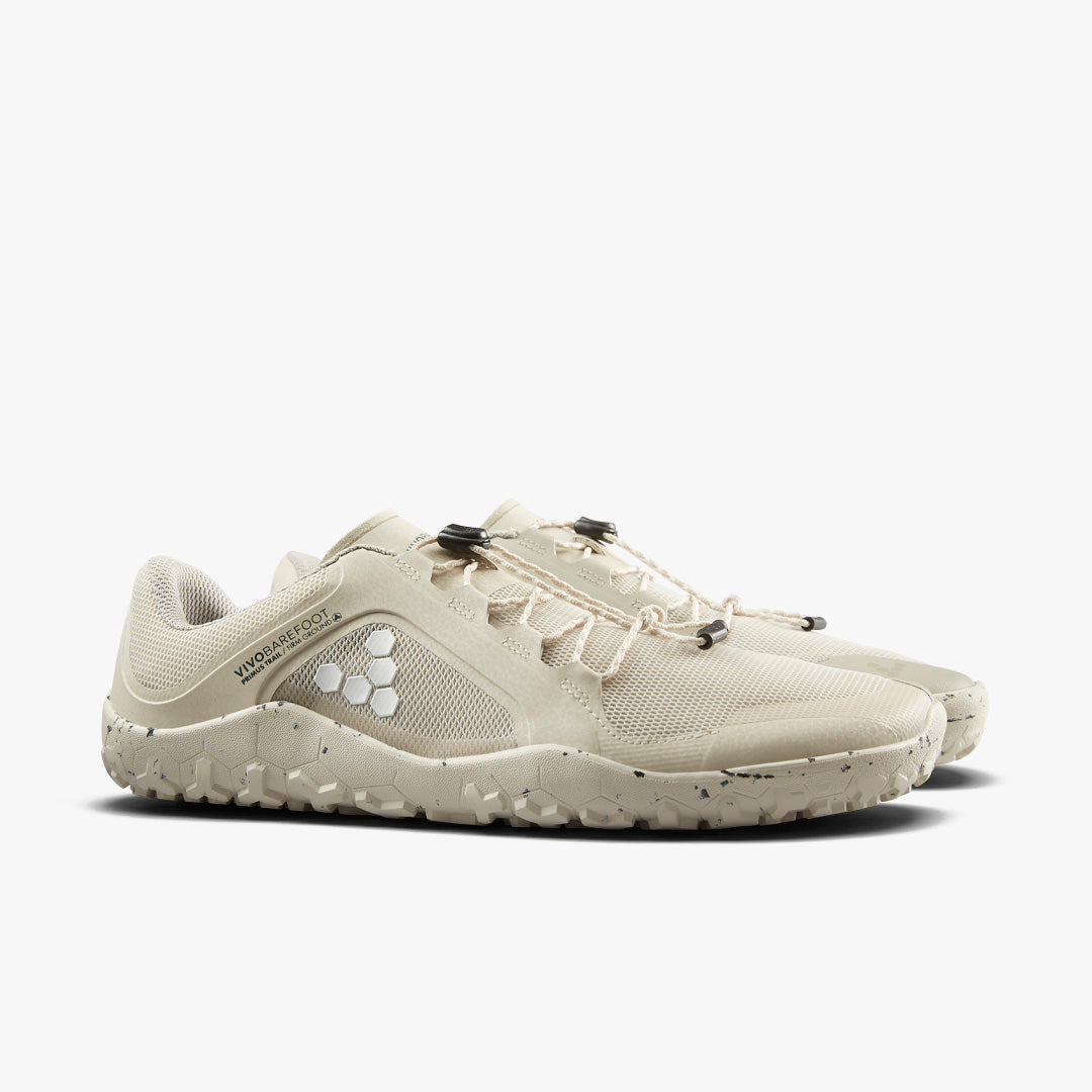 Buy Vivobarefoot Primus Trail Ii Fg Mens Silver Birch - Sole Therapy