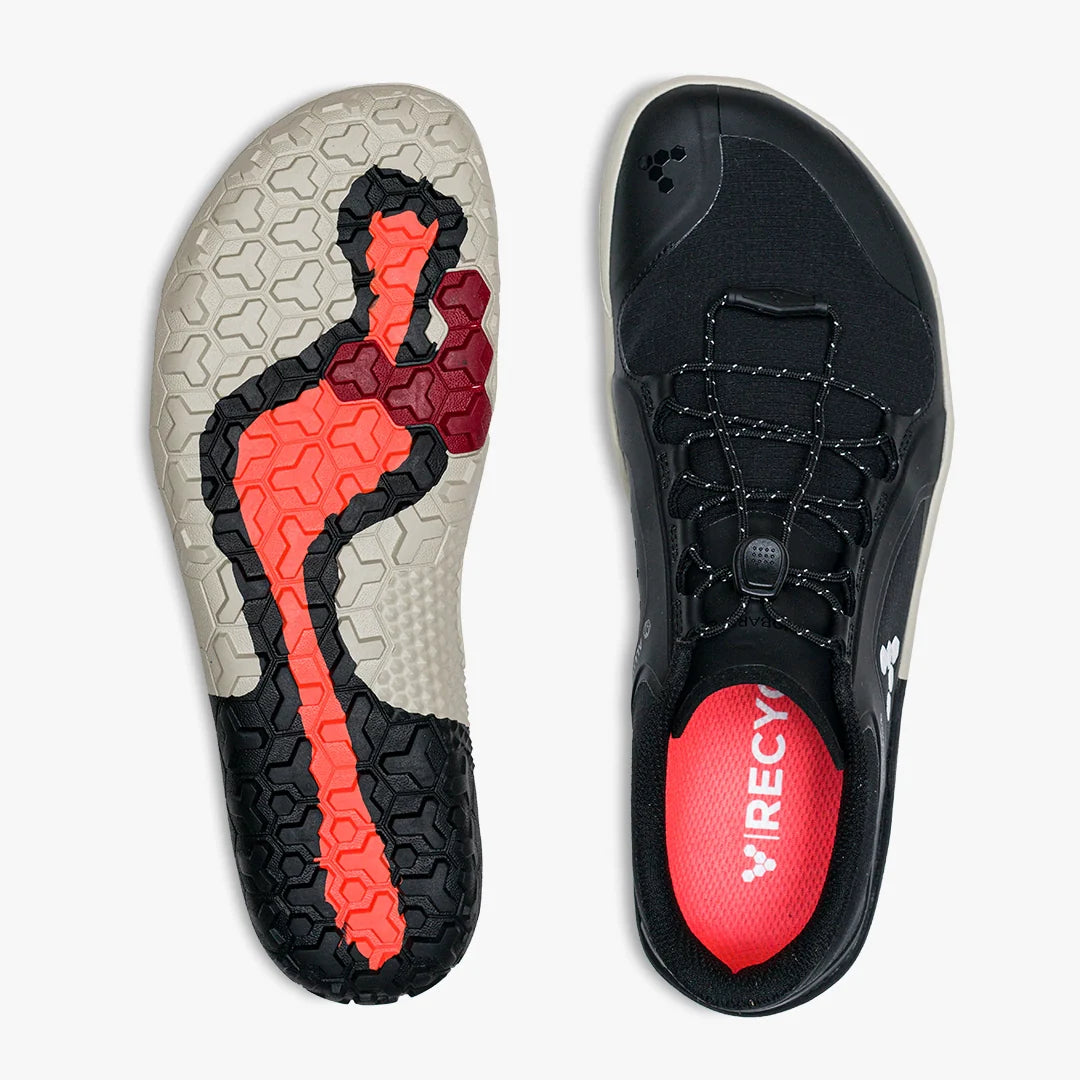 Vivobarefoot Primus Trail Iii All Weather Fg Mens Obsidian - Sole Therapy