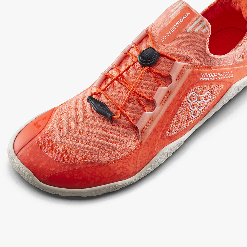 Vivobarefoot Primus Trail Knit Fg Juniors - Sunset - Sole Therapy