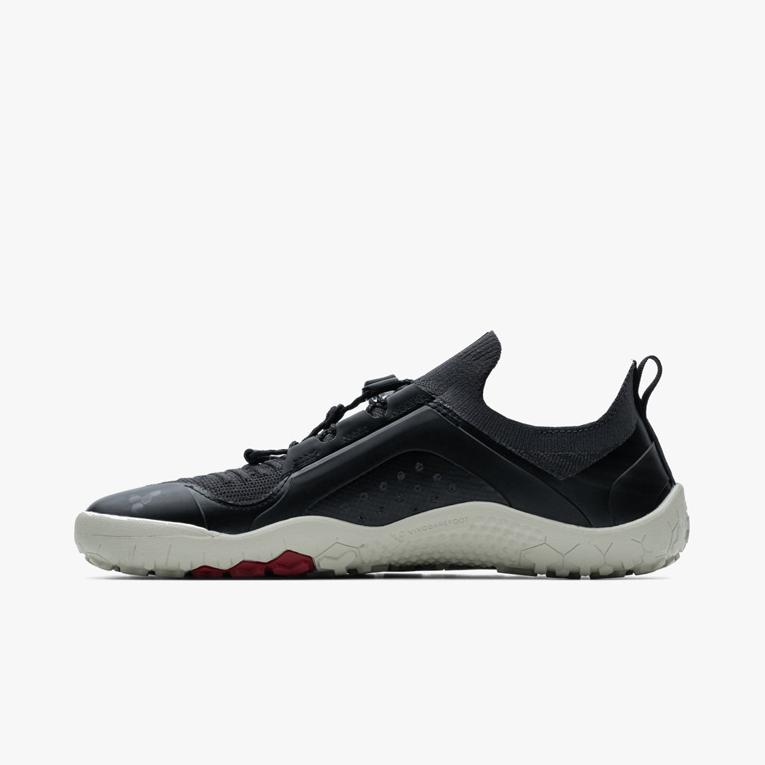 Vivobarefoot Primus Trail Knit Fg Womens Obsidian/Pelican - Sole Therapy