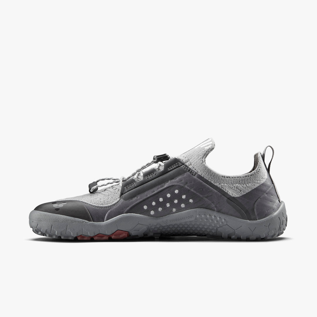 Vivobarefoot Primus Trail Knit Fg Womens Ultimate Grey - Sole Therapy
