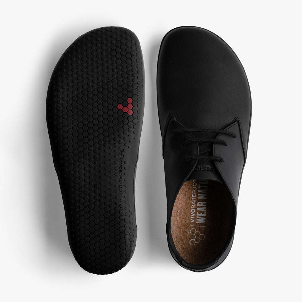 Vivobarefoot Ra IV Men's Obsidian - Sole Therapy