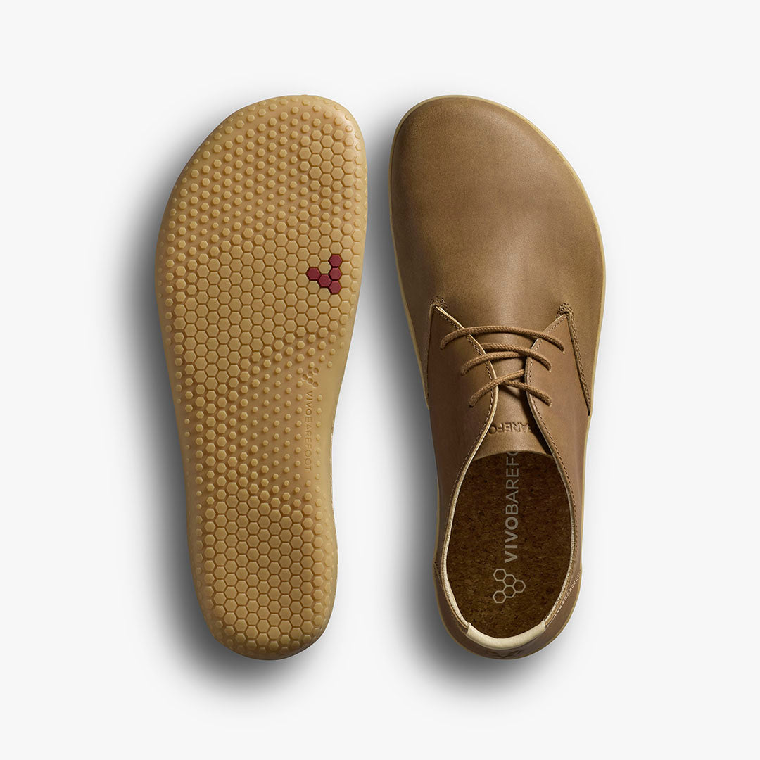 Vivobarefoot Ra IV Men's Tan - Sole Therapy