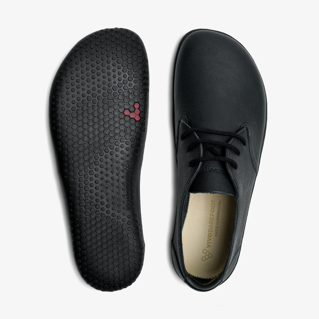 Vivobarefoot Ra III Womens Obsidian - Sole Therapy