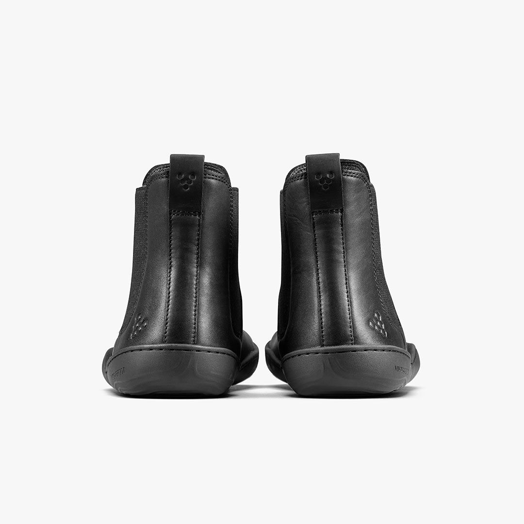 Vivobarefoot Sensus Chelsea Women Boots Obsidian - Sole Therapy
