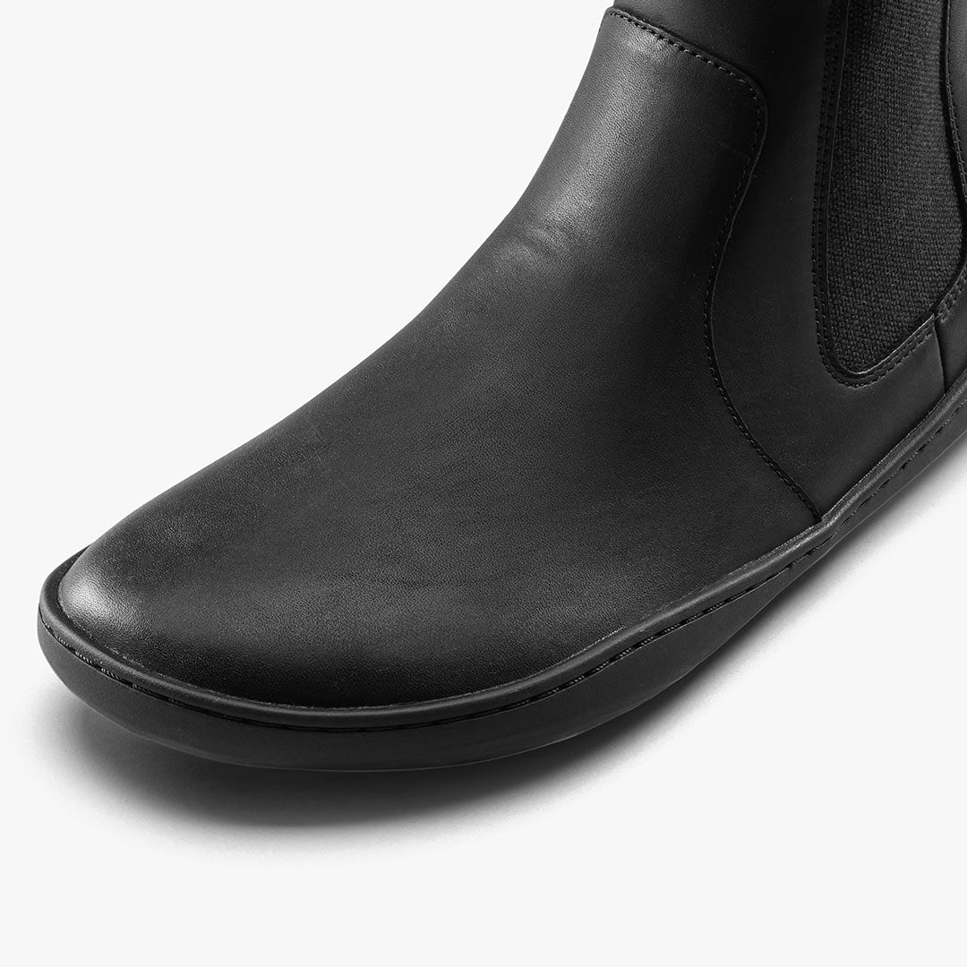 Vivobarefoot Sensus Chelsea Women Boots Obsidian - Sole Therapy