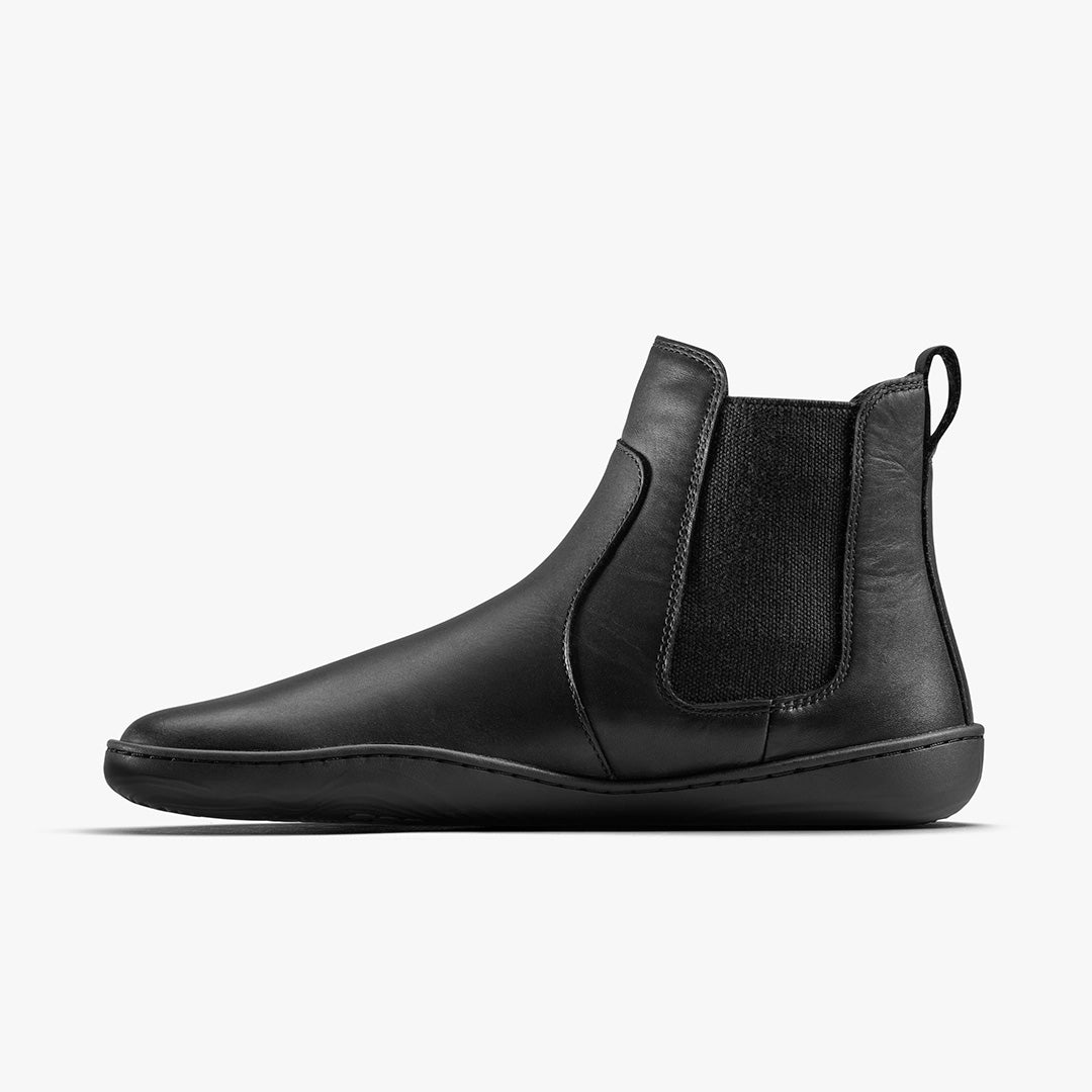Vivobarefoot Sensus Chelsea Women Boots Obsidian - Sole Therapy