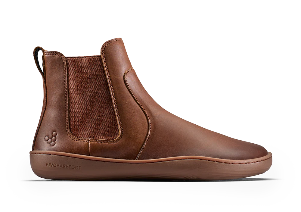 Vivobarefoot Sensus Chelsea Women Boots Tan - Sole Therapy