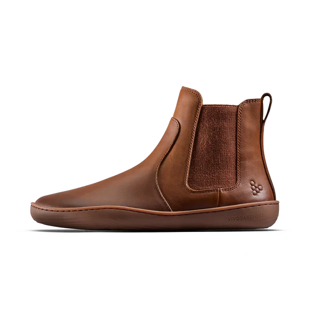 Vivobarefoot Sensus Chelsea Women Boots Tan - Sole Therapy