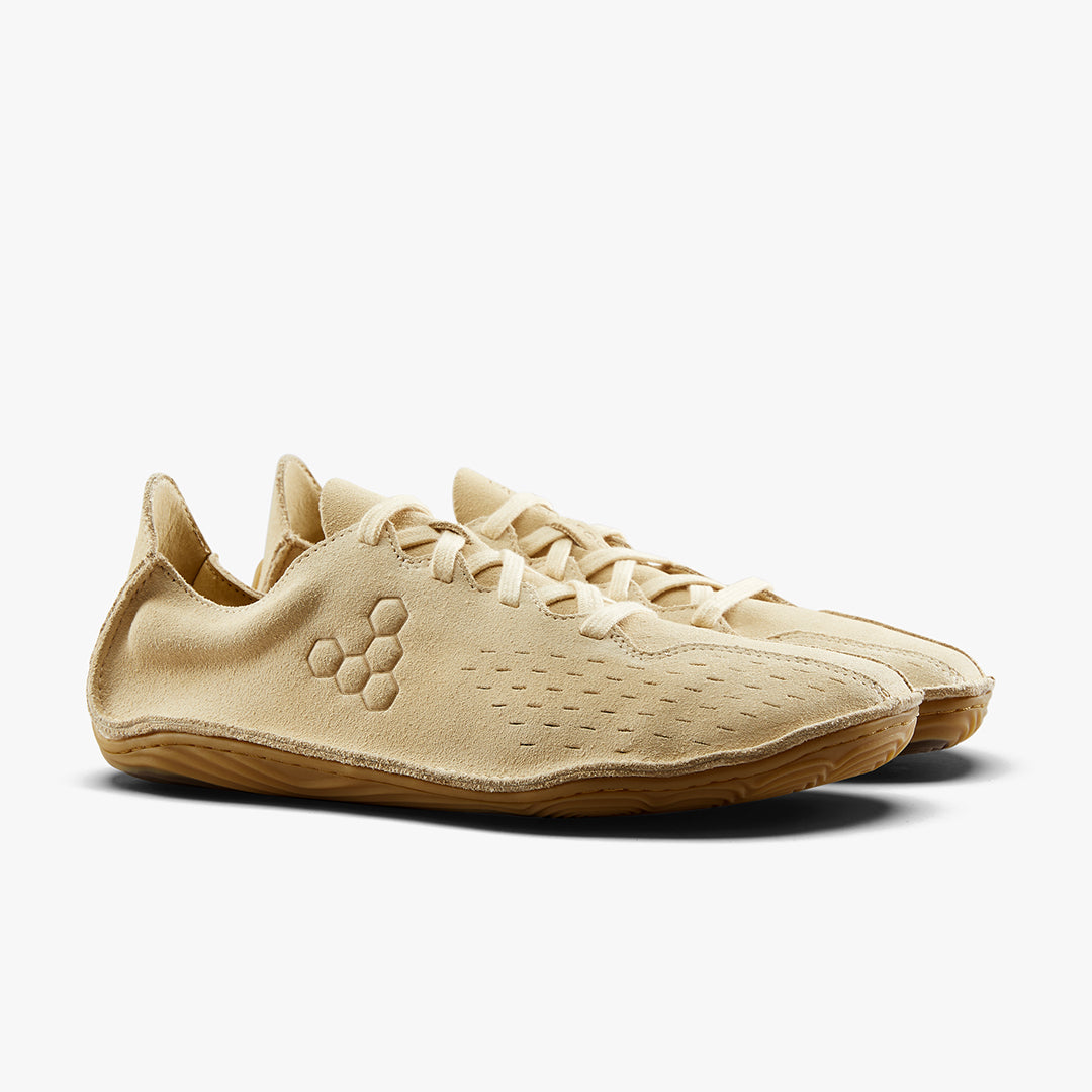 Vivobarefoot Sensus Mens Suede Beige - Sole Therapy