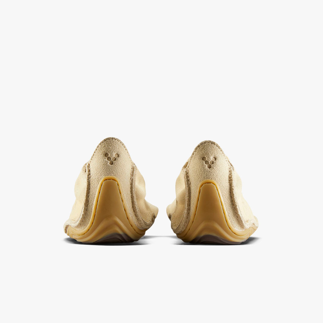Vivobarefoot Sensus Mens Suede Beige - Sole Therapy