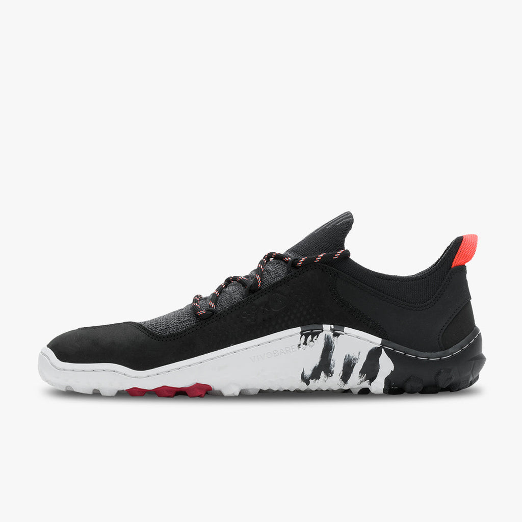 Vivobarefoot Tracker Decon Low Fg2 Mens Obsidian - Sole Therapy