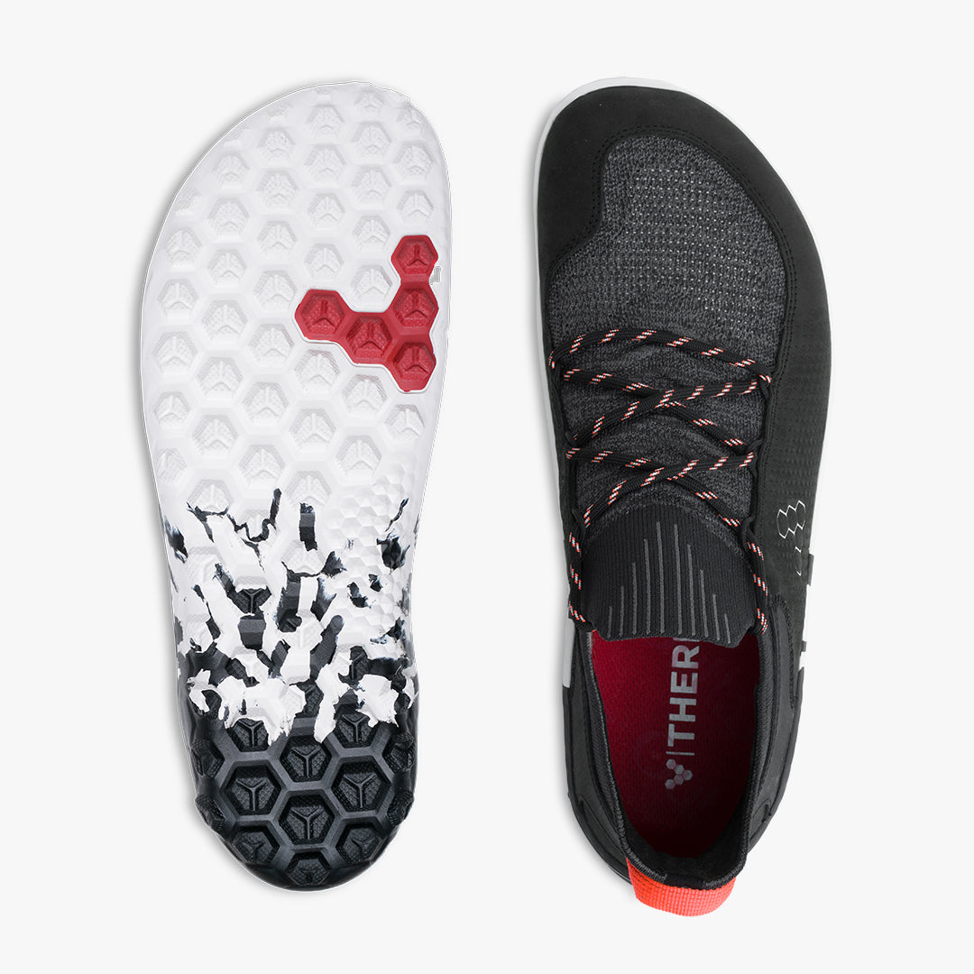 Vivobarefoot Tracker Decon Low Fg2 Mens Obsidian - Sole Therapy