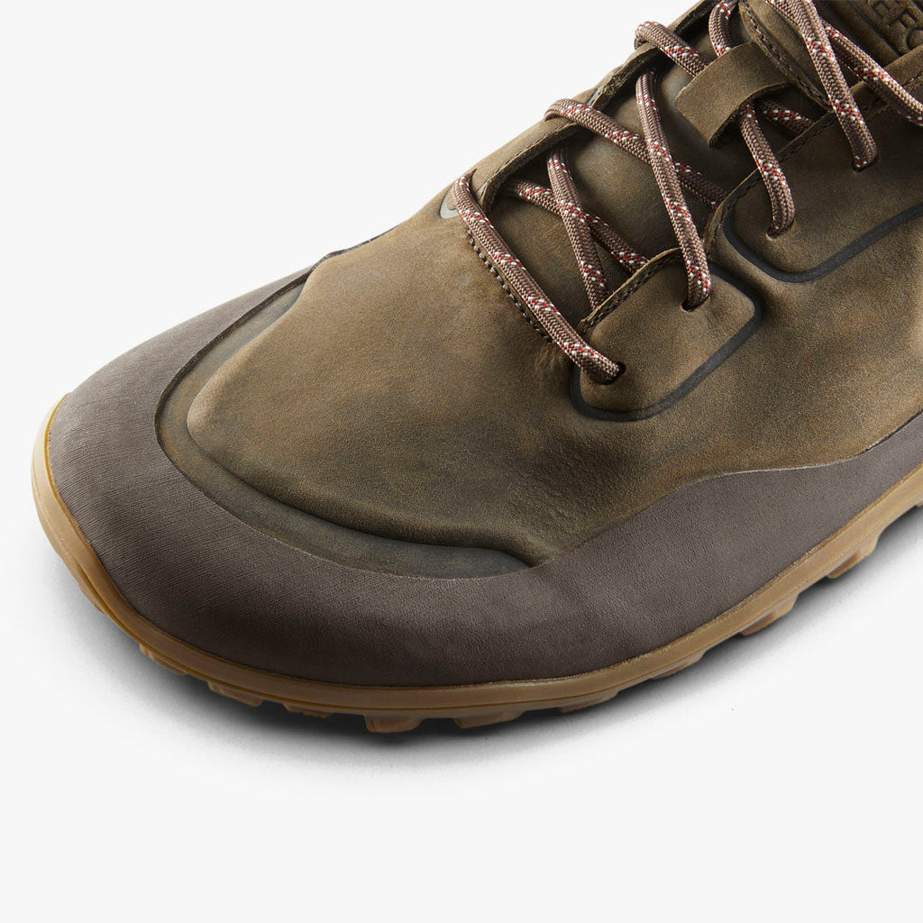 Vivobarefoot Tracker Leather Low Mens Bracken - Sole Therapy