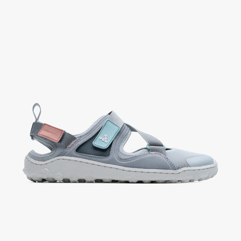 Vivobarefoot Tracker Sandals Womens Grey - Sole Therapy