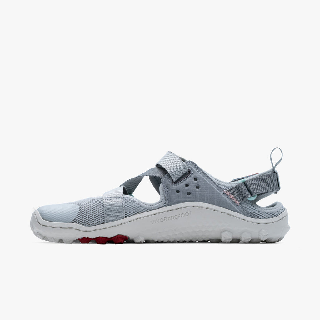 Vivobarefoot Tracker Sandals Womens Grey - Sole Therapy