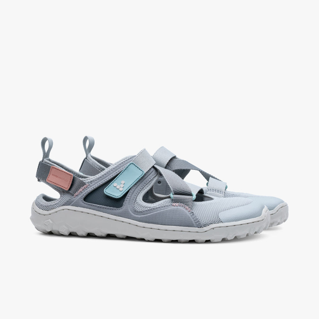 Vivobarefoot Tracker Sandals Womens Grey - Sole Therapy