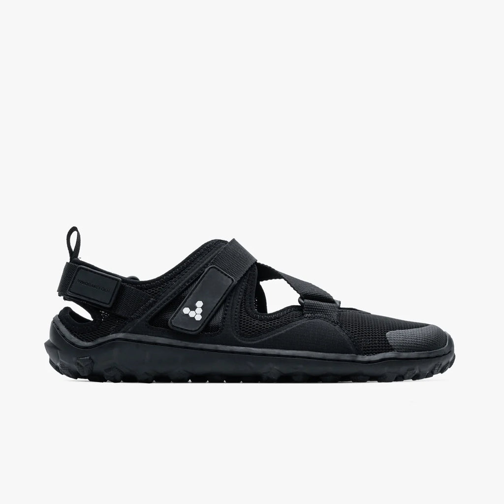 Vivobarefoot Tracker Sandals Womens Obsidian - Sole Therapy