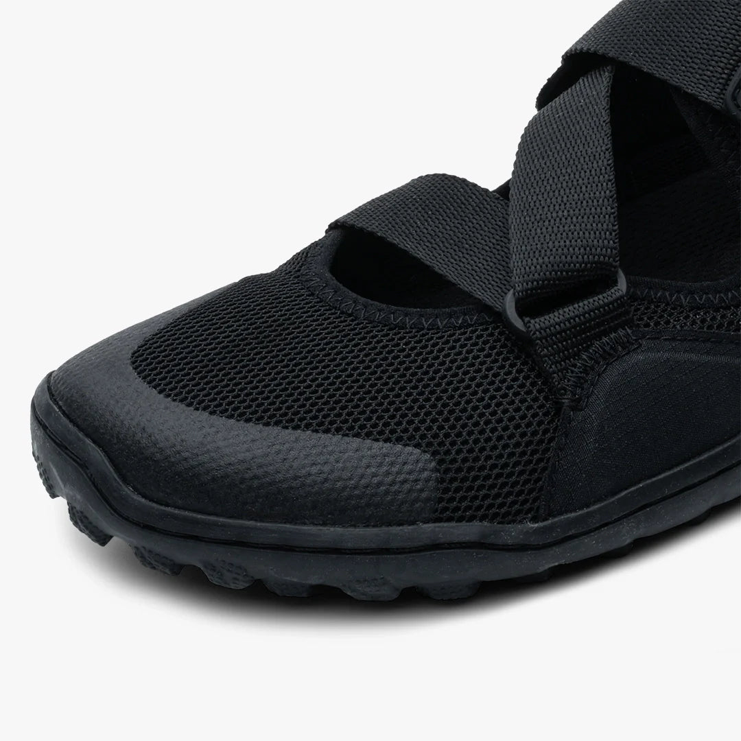 Vivobarefoot Tracker Sandals Womens Obsidian - Sole Therapy