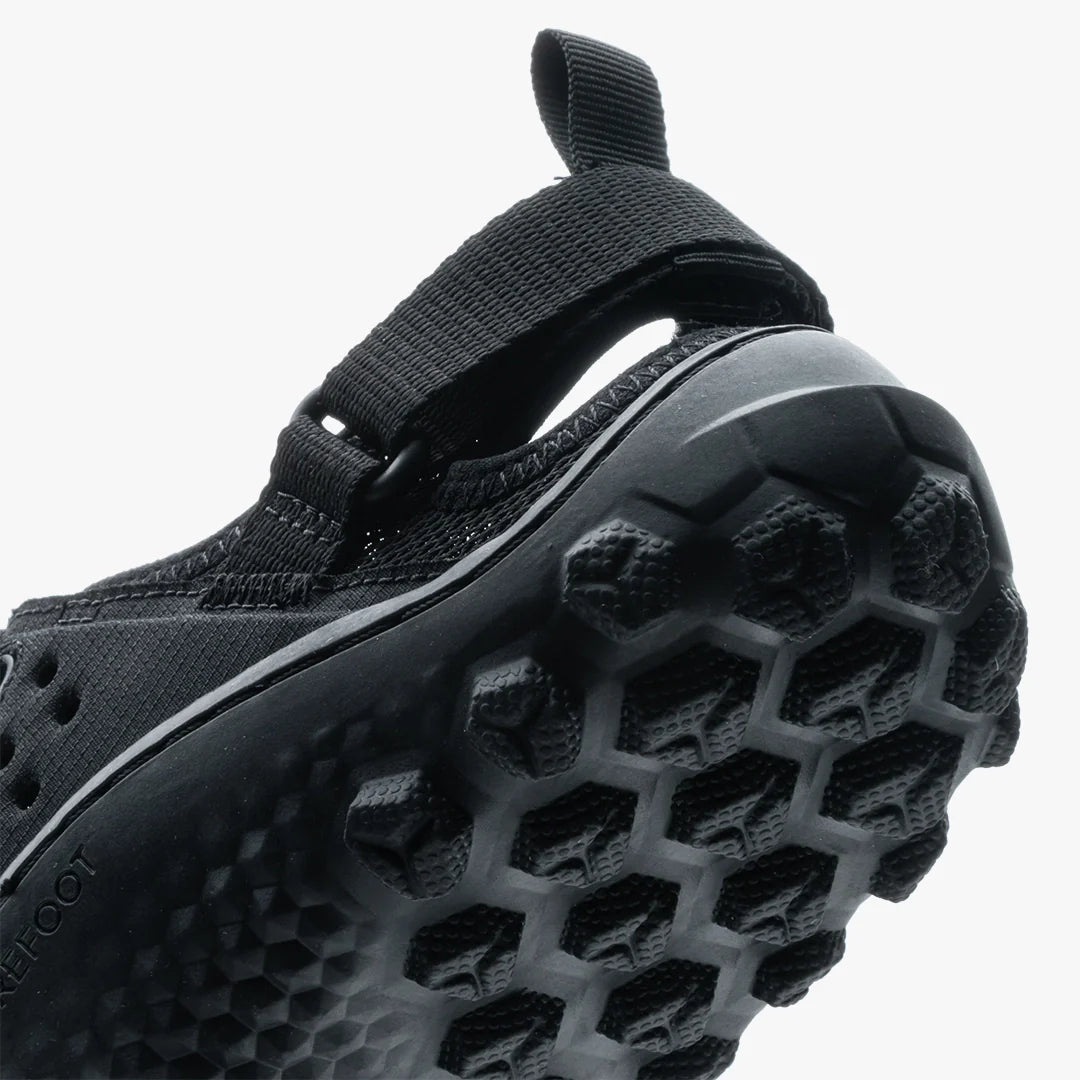 Vivobarefoot Tracker Sandals Womens Obsidian - Sole Therapy