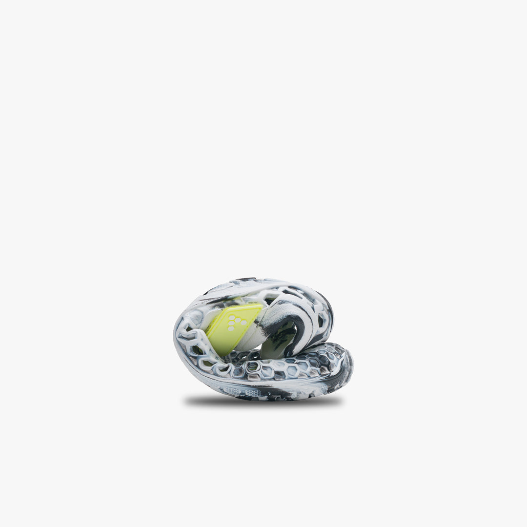 Vivobarefoot Ultra Bloom Kids Obsidian White - Sole Therapy