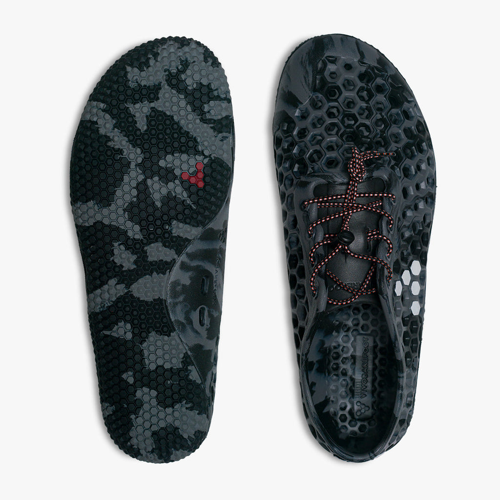 Vivobarefoot Ultra III Womens Obsidian Grey - Sole Therapy