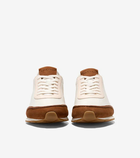 COLE HAAN LADIES GRANDPRØ ENERGYWEAVE LOW PROFILE SNEAKERSPOWDER- SAND DOLLAR- TOBACCO