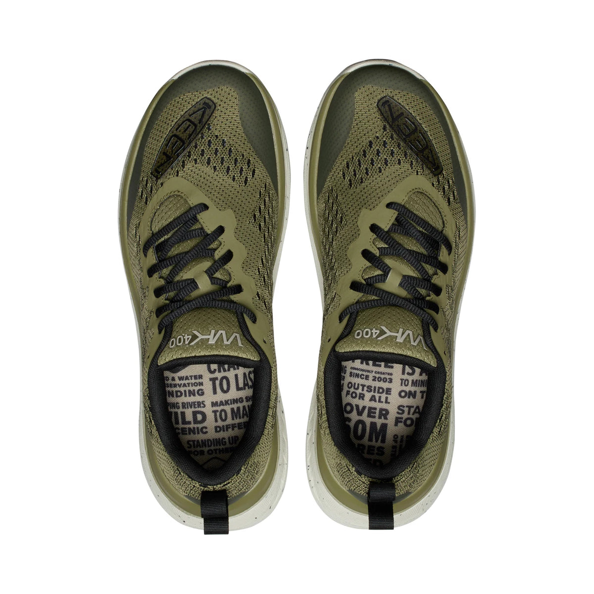 WK400 MEN UNEEK SHOES OLIVE/BLACK - Sole Therapy