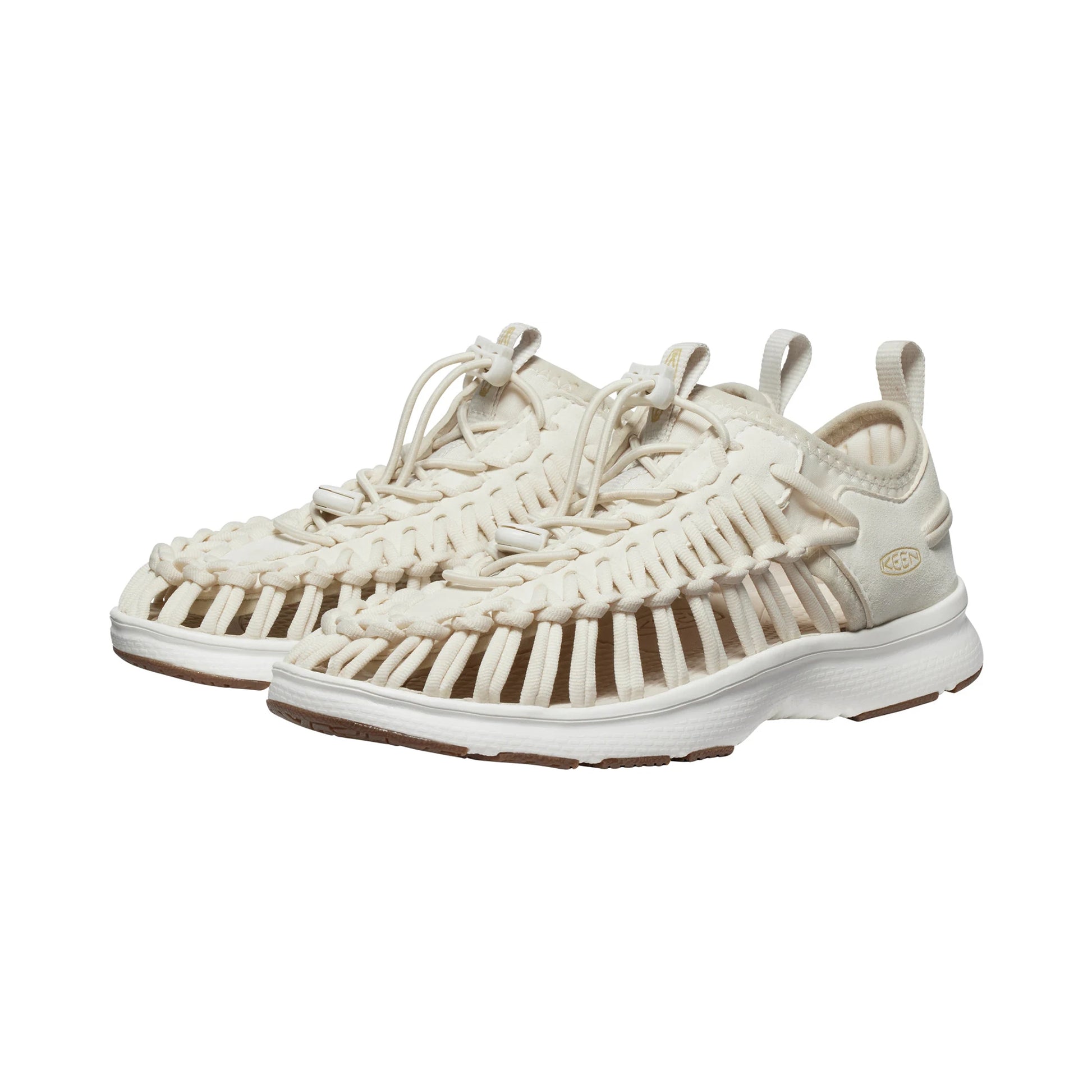 WOMEN UNEEK O3 FLAT SANDALS BIRCH/STAR WHITE - Sole Therapy