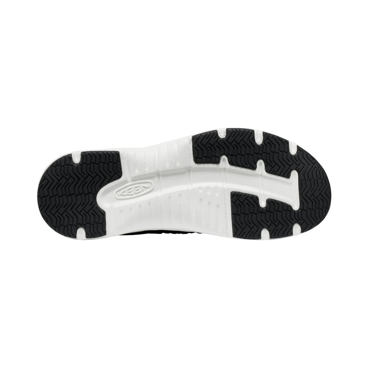 WOMEN UNEEK O3 FLAT SANDALS BLACK /STAR WHITE - Sole Therapy