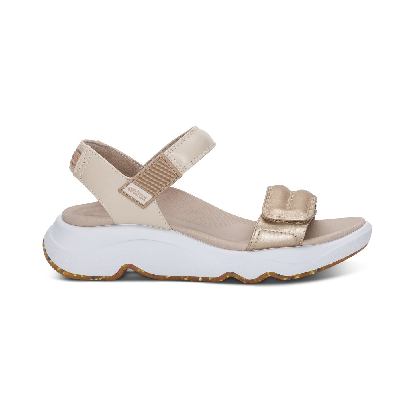Whit Water-Friendly Sport Sandals Champagne - Sole Therapy
