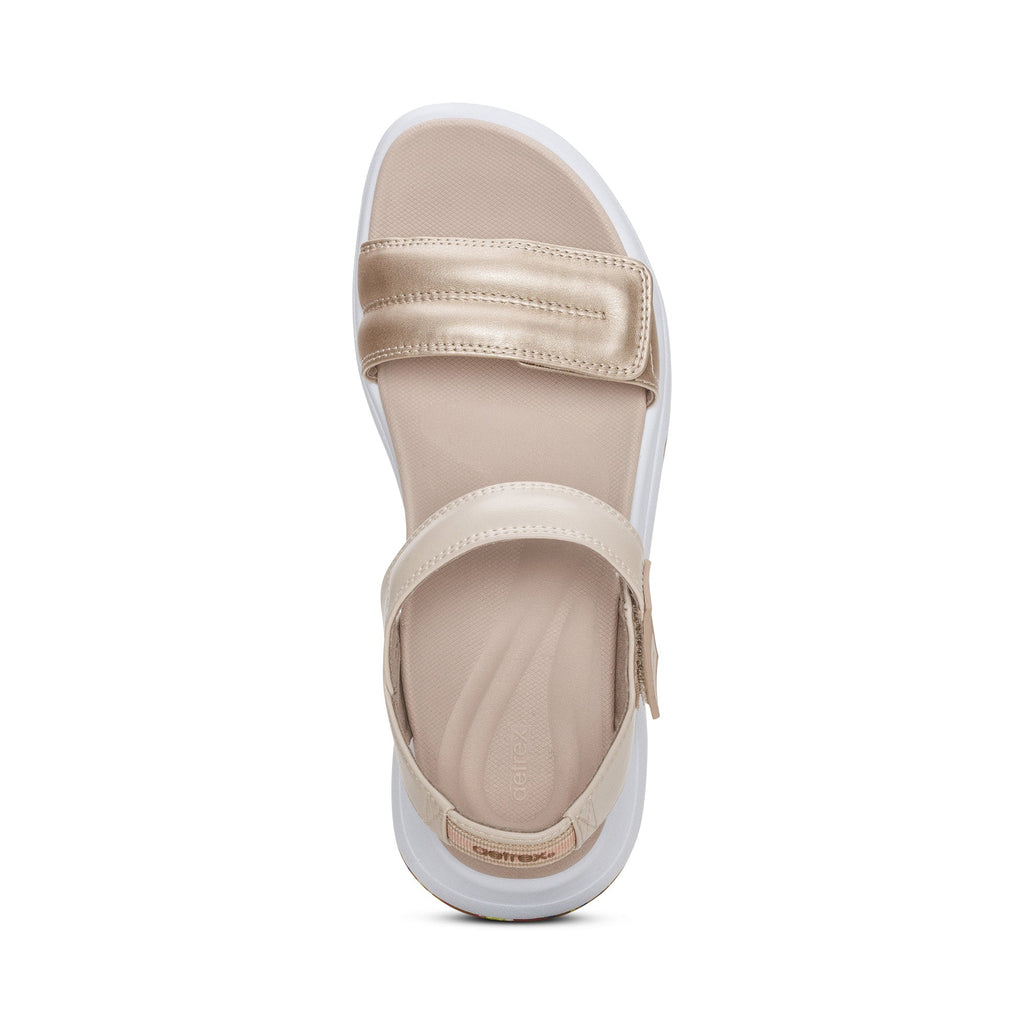 Whit Water-Friendly Sport Sandals Champagne - Sole Therapy