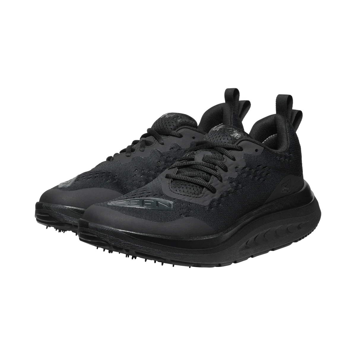Women's WK400 Walking Shoe Triple Black - Sole Therapy
