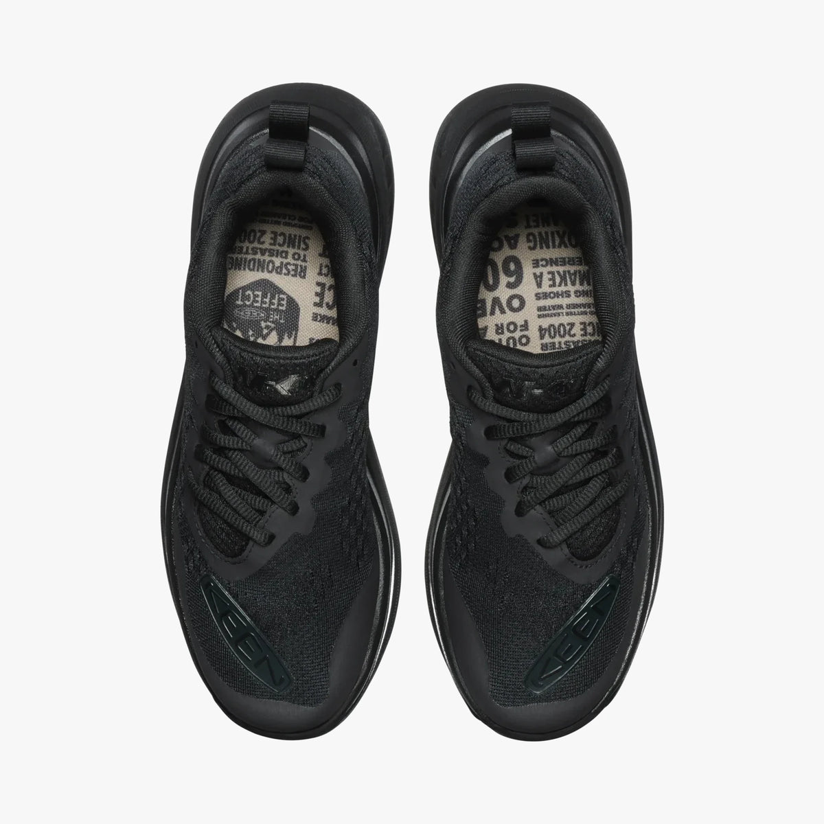 Women's WK400 Walking Shoe Triple Black - Sole Therapy