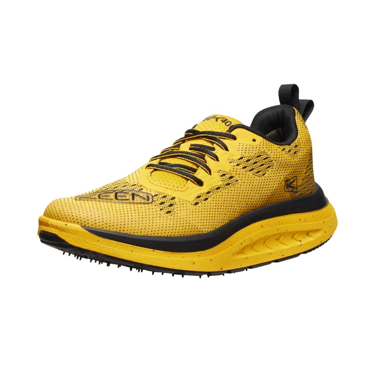 Women's WK400 Walking Shoe Yellow / Black - Sole Therapy