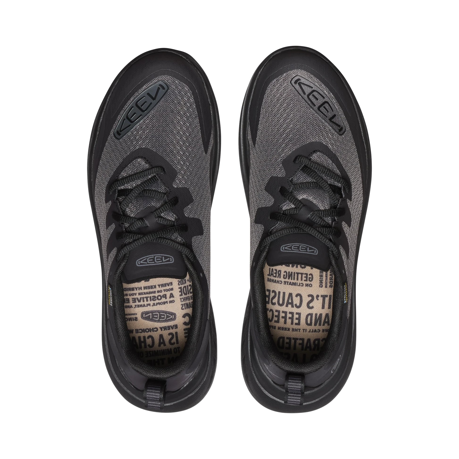 Women's WK400 Waterproof Walking Shoe Black - Sole Therapy