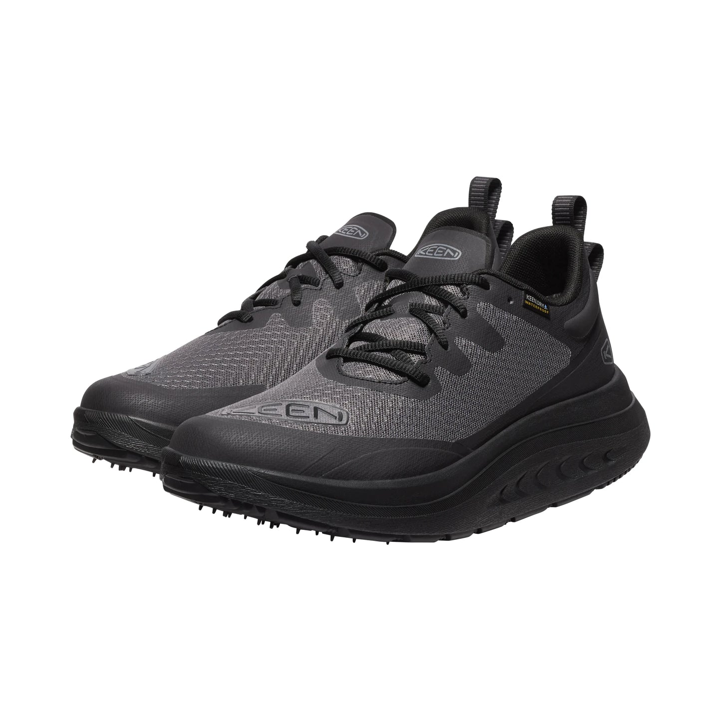 Women's WK400 Waterproof Walking Shoe Black - Sole Therapy