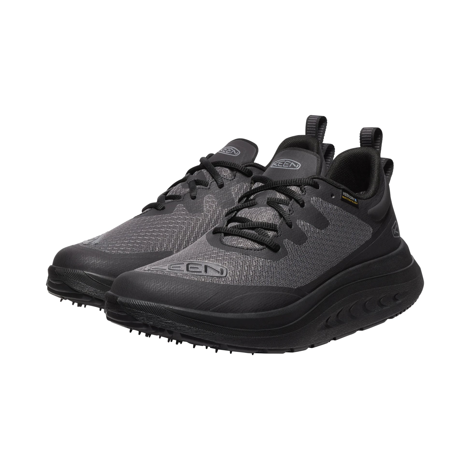 Women's WK400 Waterproof Walking Shoe Black - Sole Therapy