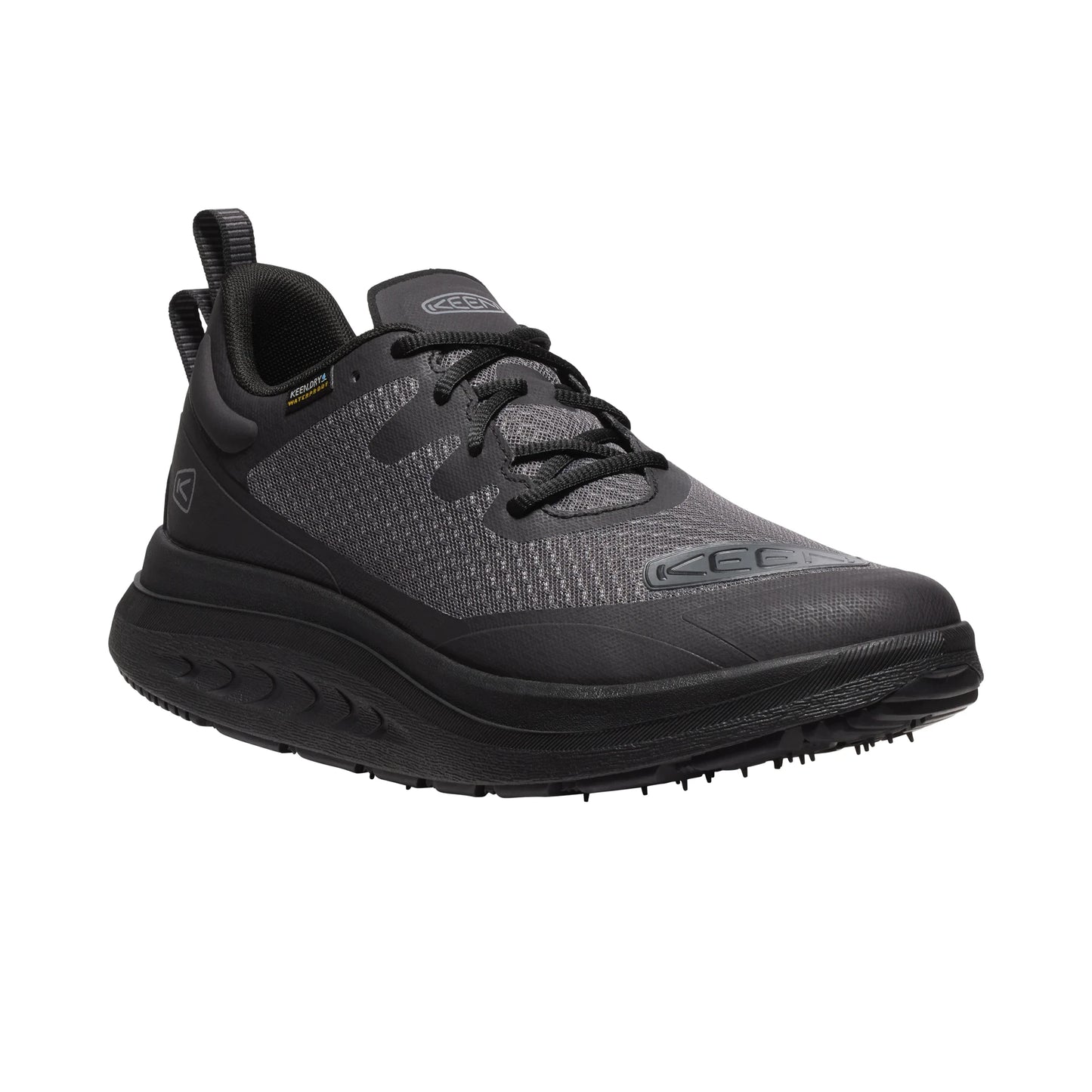 Women's WK400 Waterproof Walking Shoe Black - Sole Therapy