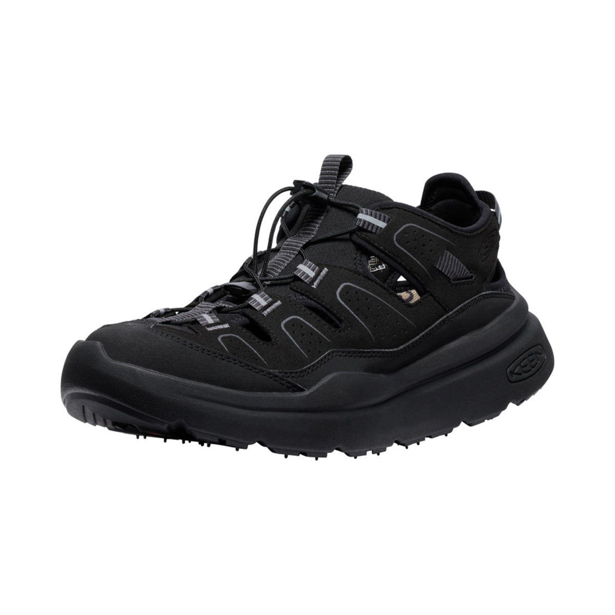 Women's WK450 Walking Sandal Black/ Black - Sole Therapy