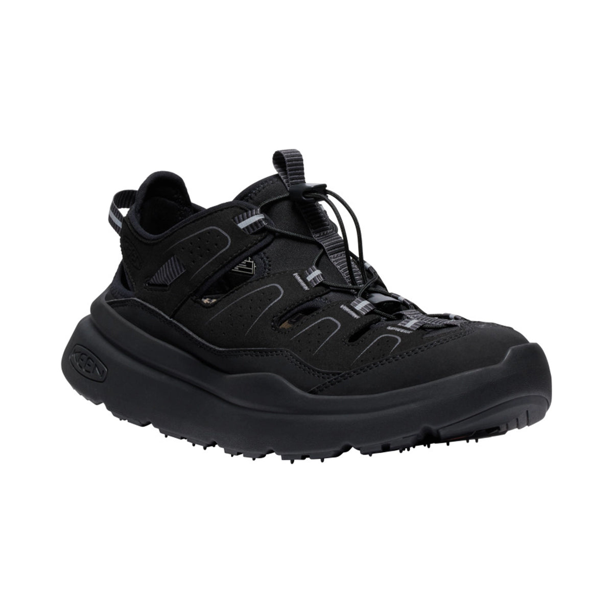Women's WK450 Walking Sandal Black/ Black - Sole Therapy