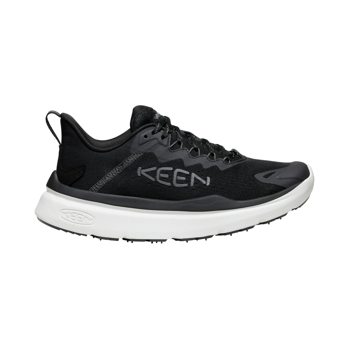 Women's WK450 Walking Shoe Black/ Star White - Sole Therapy