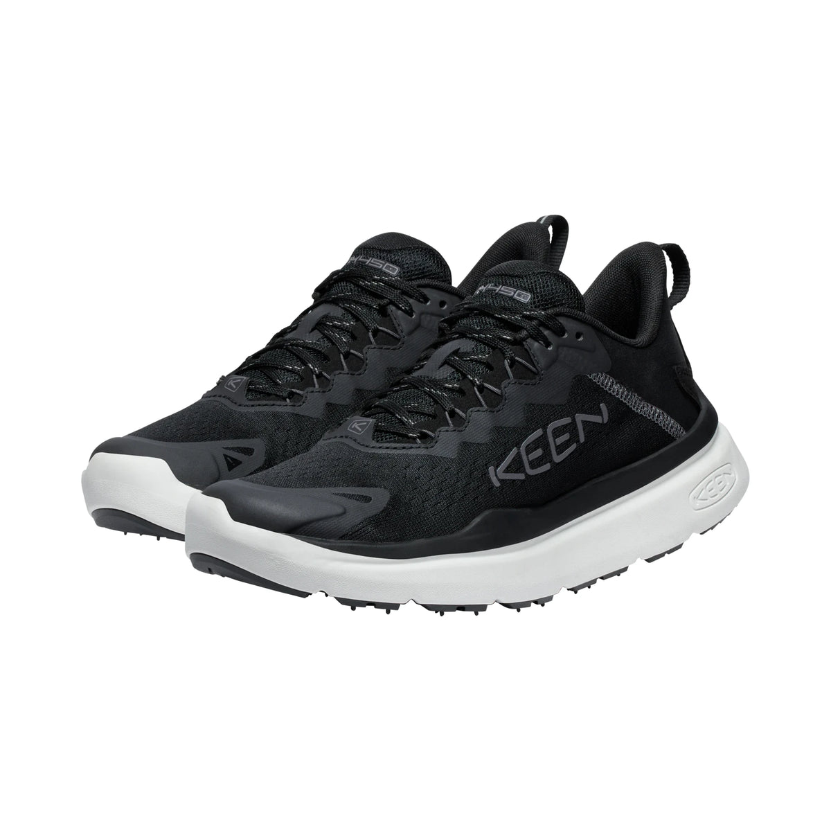 Women's WK450 Walking Shoe Black/ Star White - Sole Therapy