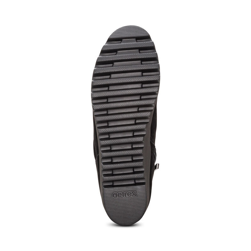 Zoey Slip-On Women Boots Black - Sole Therapy