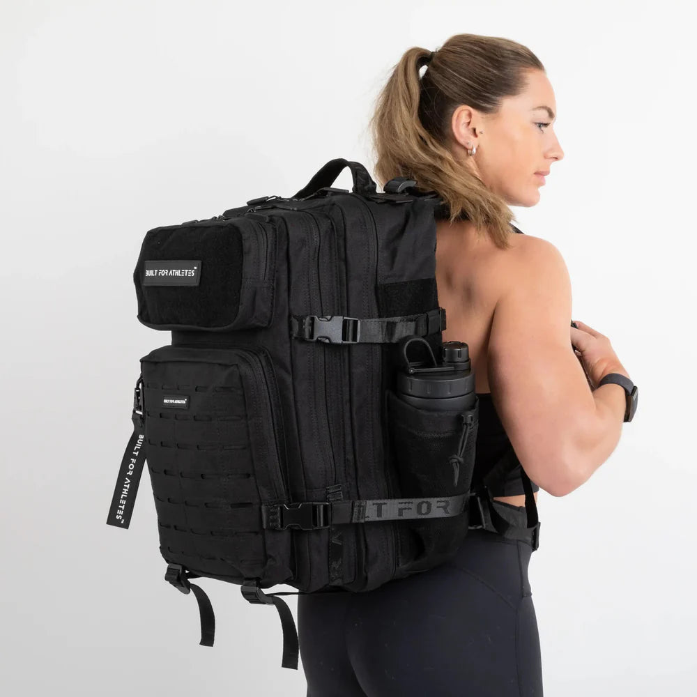 LARGE GYM BACKPACK BUILT FOR ATHLETES BLACK