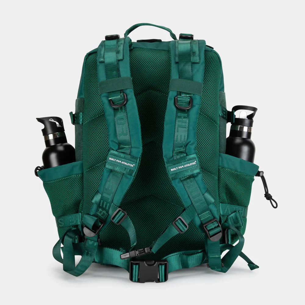 LARGE GYM BACKPACK BUILT FOR ATHLETES FOREST GREEN