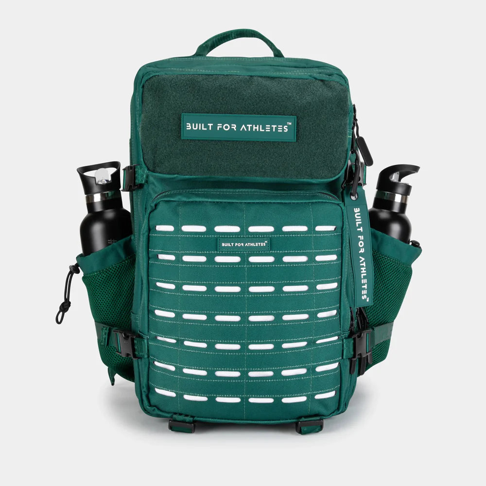 LARGE GYM BACKPACK BUILT FOR ATHLETES FOREST GREEN