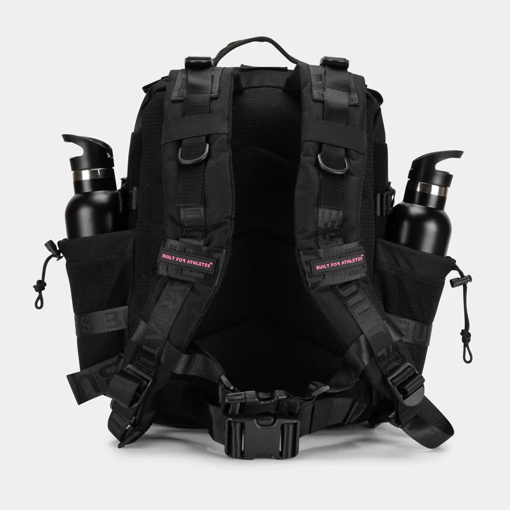 SMALL GYM BACK PACK BUILT FOR ATHLETES BLACK - PINK