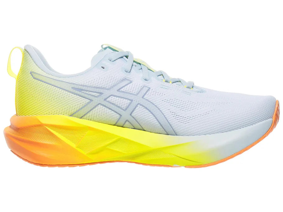 ASICS MEN SHOES NOVABLAST 5 SKY/LEMON SPARK