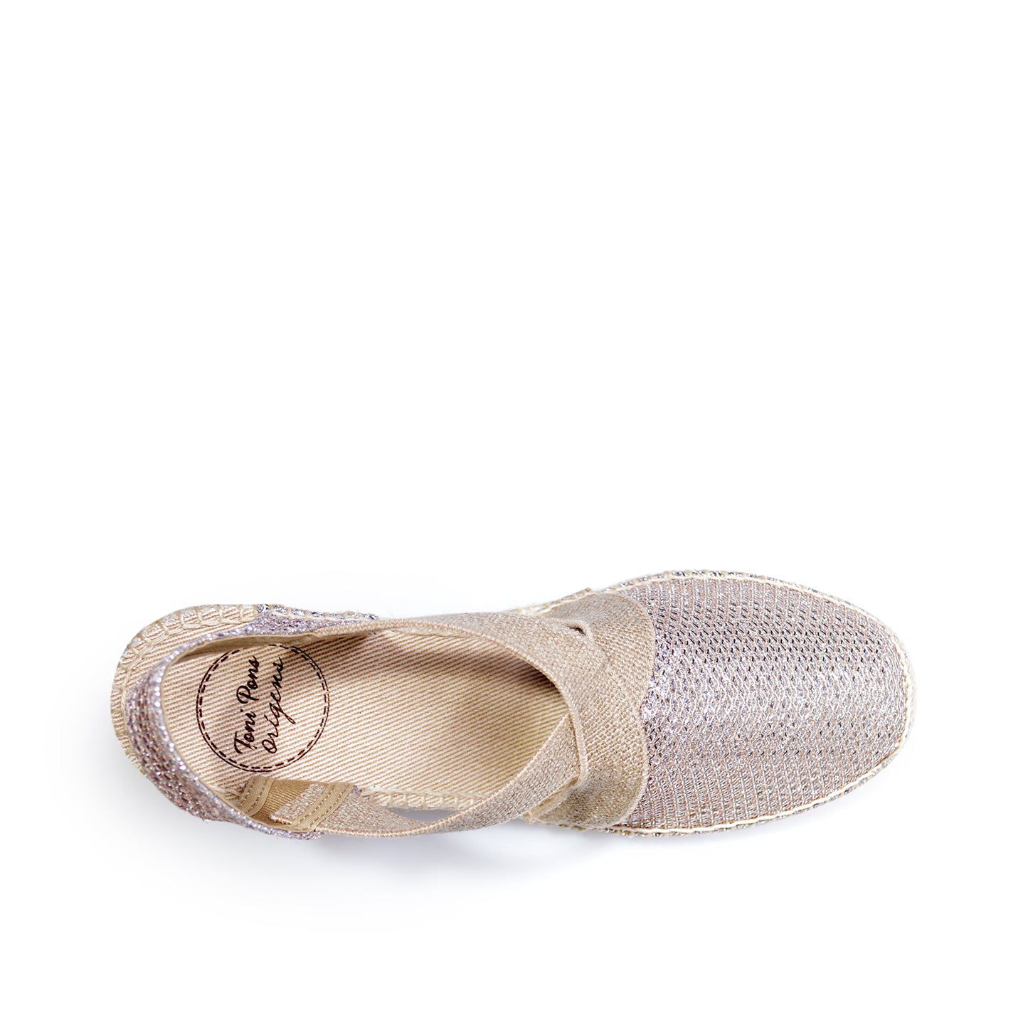 CASTELL IKER  METALLIC KIDS SANDAL LIGHT GOLD